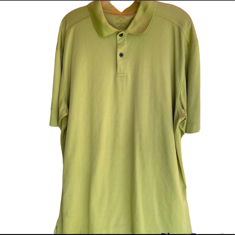 CALLAWAY Men’s Short Sleeve Polo Golf Outdoor Sports Shirt Size XXL